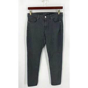 Michael Kors Skinny Jeans Size 8 Gray Colored Denim Womens